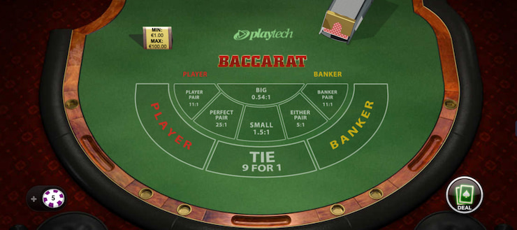 Chemin de Fer Bitcoin Baccarat