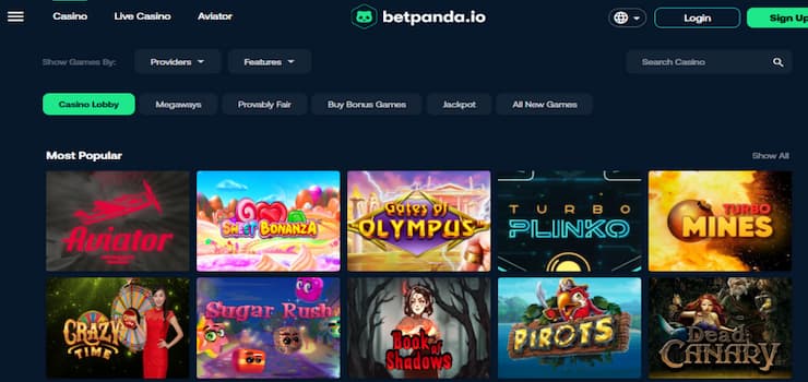 Betpanda Australian Bitcoin Casino