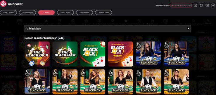 CoinPoker Blackjack