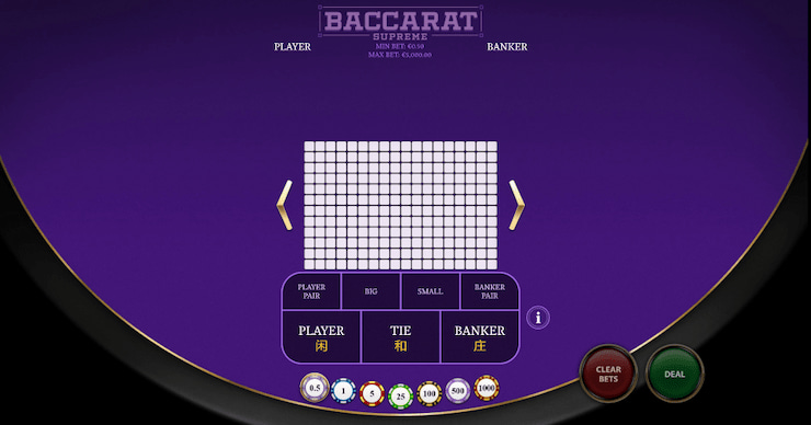 Punto Banco Bitcoin Baccarat