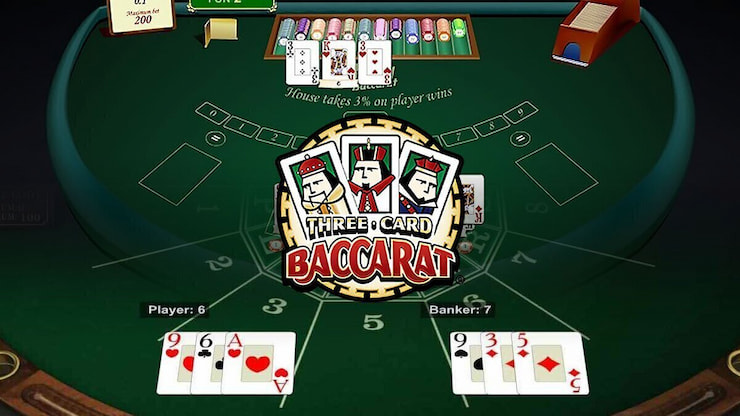 3-Card Bitcoin Baccarat