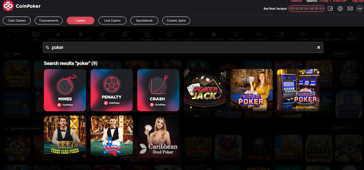 CoinPoker Bitcoin Video Poker