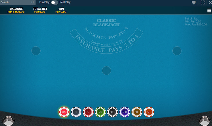 Classic ETH Blackjack