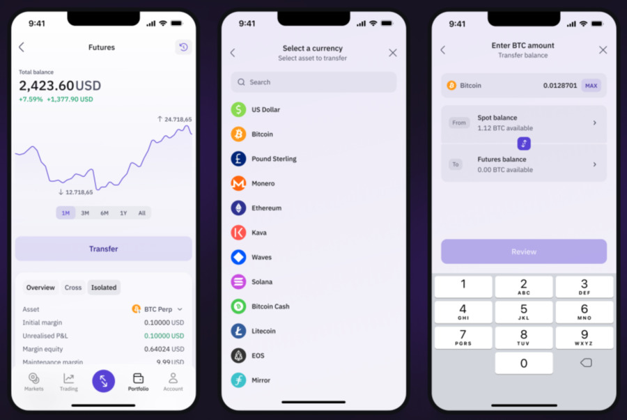 Trade, stake, and monitor hundreds of cryptocurrencies directly from the Kraken app, available at the App Store and Google Play.