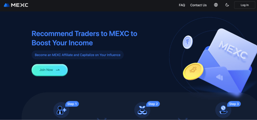 MEXC will pay you up to 60% of trading fees when users sign up via your link.