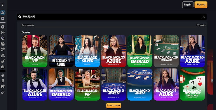 Bitcoin Blackjack at Instant Casino