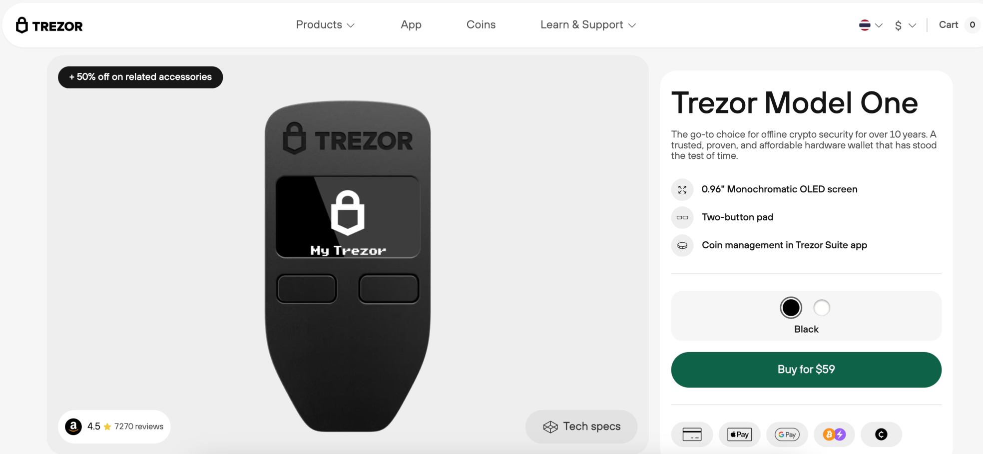 Trezor One