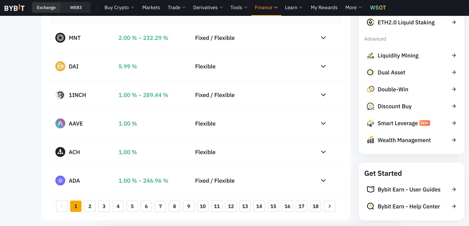 Bybit staking 