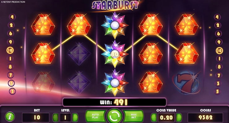 Starburst Slot Bitcoin Cash