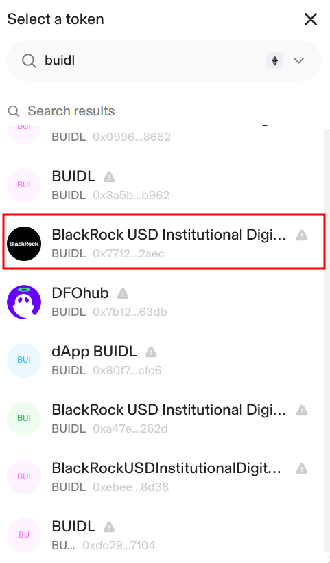 blackrock buidl uniswap