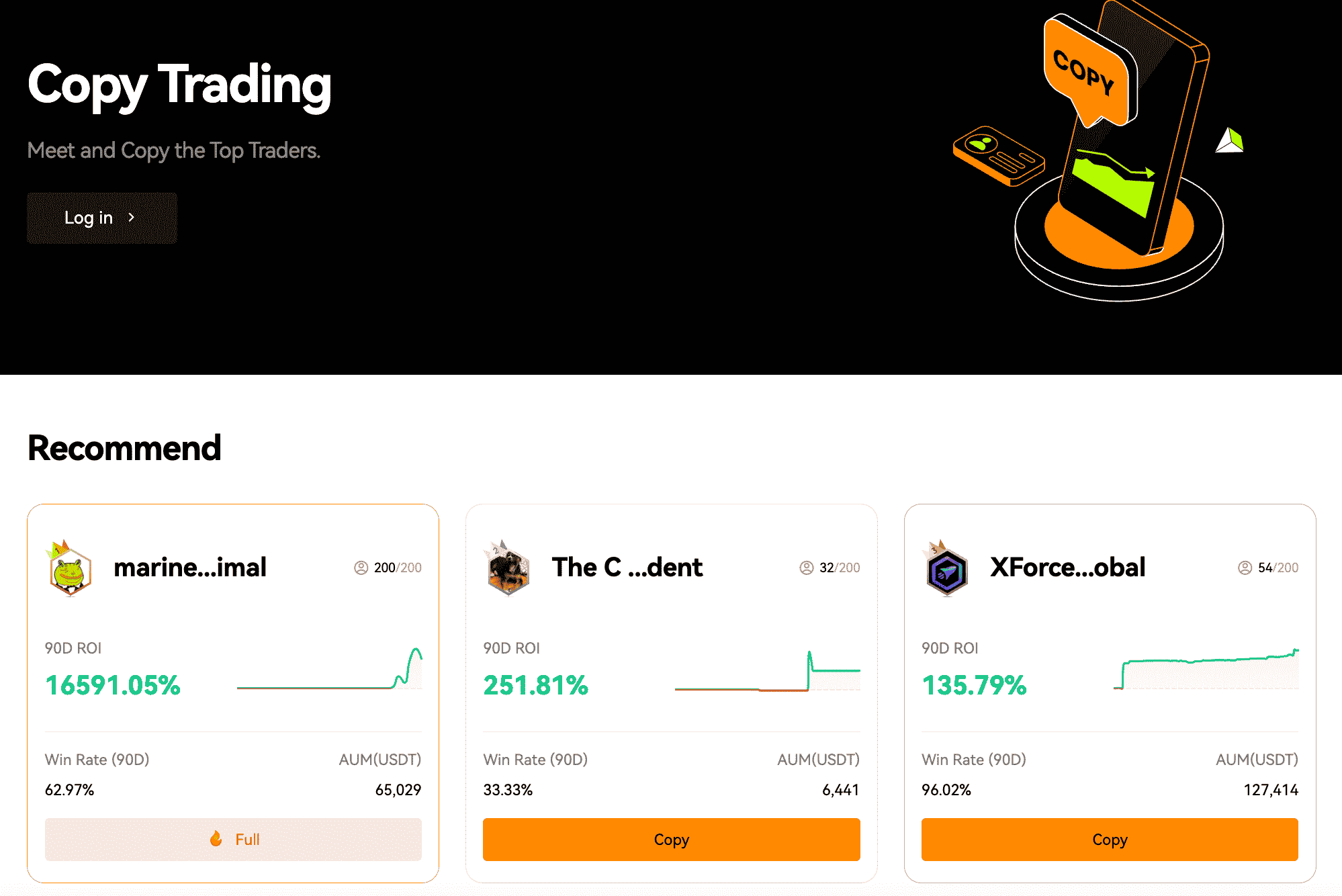 BloFin copy trading