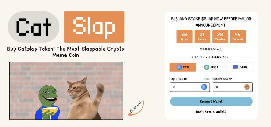 catslap token ico platform