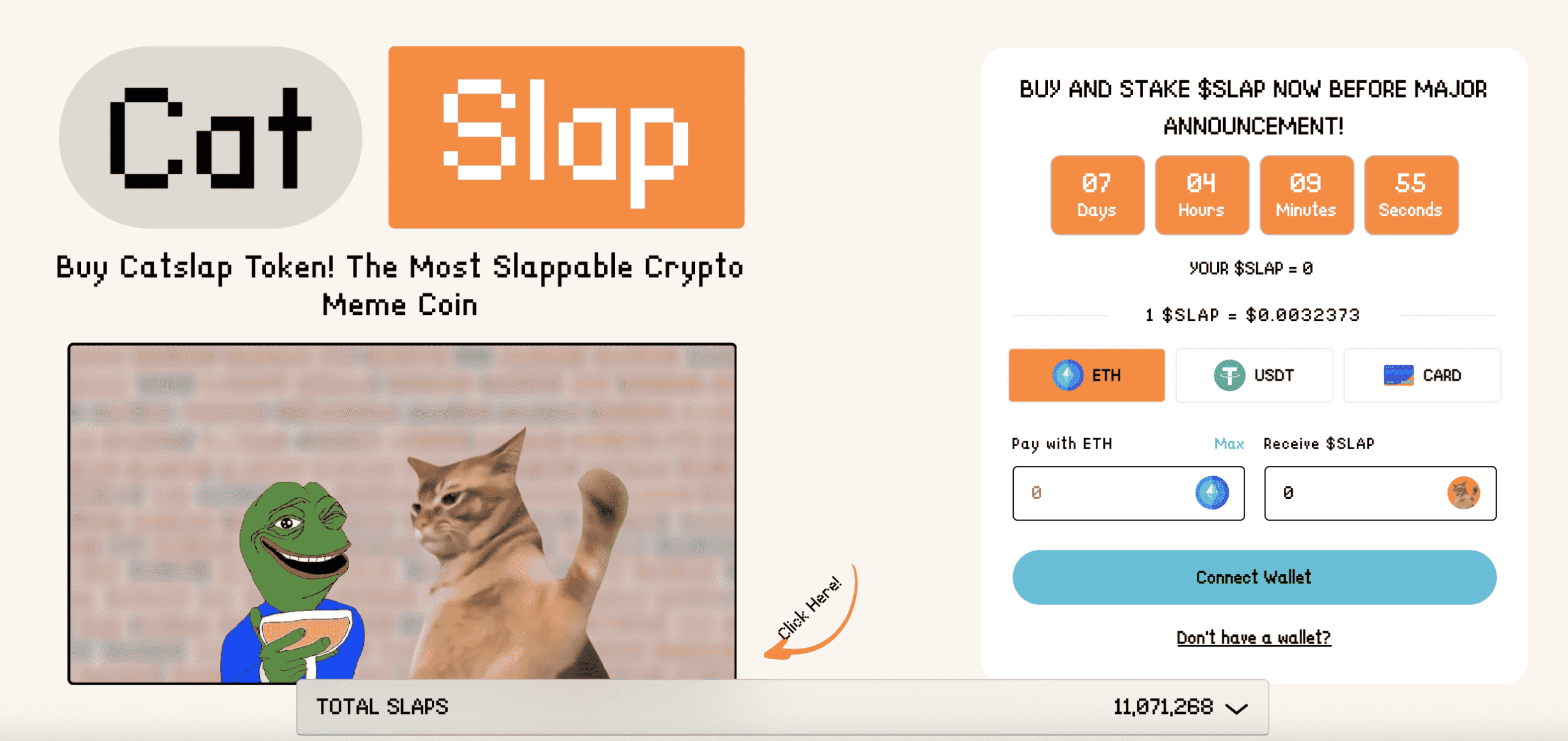 Catslap price