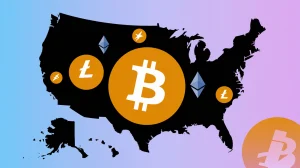 AI image representing the US as the world's crypto capital / Eric Trump believes the US can be the crypto capital of the world.